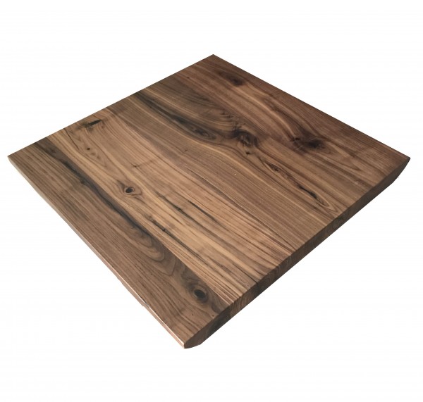 30x72 black walnut live edge restaurant table tops industrial